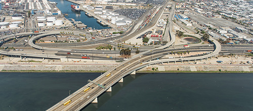 Pier B Railyard Aerial